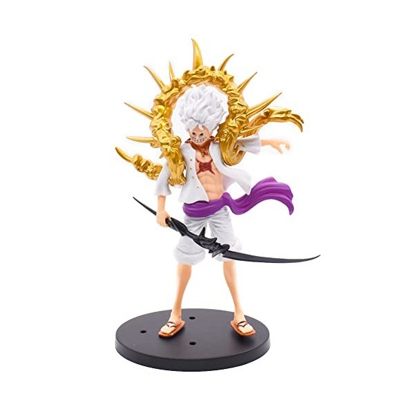 Anime Pirate King Figurine,Babioms populaire Anime Figurine Modèle Statue Anime Décoration Ornements Collection Animation Per