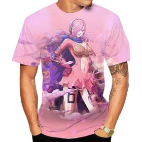 Anime Pattern T-Shirt Homme T-Shirts Unis à Col V Homme Demi-Manches Minces De Couleur Unie Haut Confort Chemise à Bas Extens