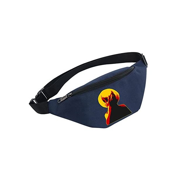 Sac Banane Homme Femme One Piece Sac à la Taille Ceinture de Course Homme Femme Sac Sacoche Banane Sac à Dos Sac Poitrine Rég