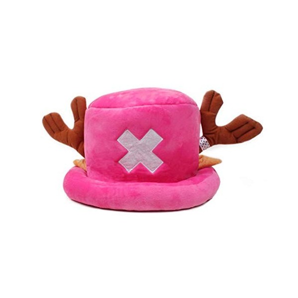 WANHONGYUE Anime One Piece Tony Tony Chopper Cosplay Casquettes Chapeaux Melon Chapeau de Seau dhiver en Peluche 2