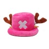 WANHONGYUE Anime One Piece Tony Tony Chopper Cosplay Casquettes Chapeaux Melon Chapeau de Seau dhiver en Peluche 2