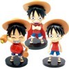 One Piece Figure, One Piece Gâteau Topper, Décoration de Gâteau, Cake Topper Enfants Anniversaire Décoration de Gâteau Annive