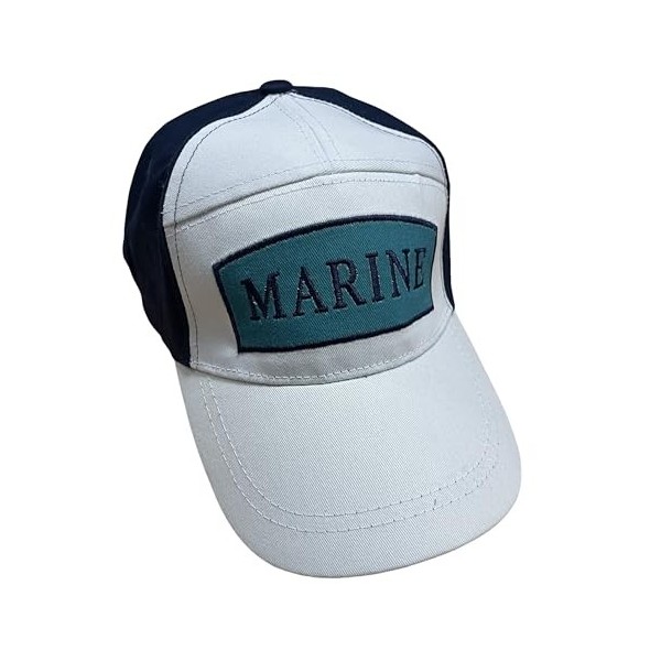 Costumeteers One Piece Marine Cap Cosplay Admiral Hat White Screen Precise TV Series