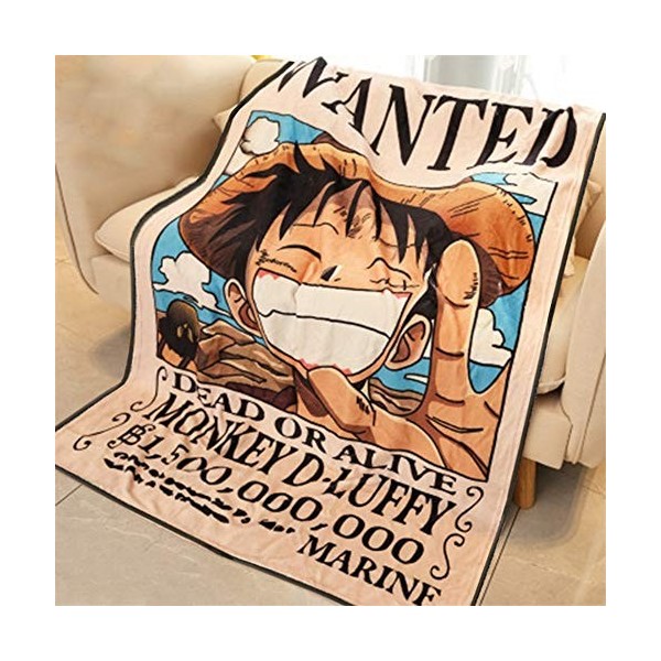 ASDIWON One Piece Couverture De Lit De Couverture Douce Chaude en Flanelle De Haute Qualité Adaptée à Lacouverture De Climati