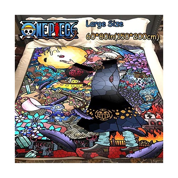 ASDIWON One Piece Couverture De Lit De Couverture Douce Chaude en Flanelle De Haute Qualité Adaptée à Lacouverture De Climati