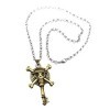 LACKINGONE Anime One Piece Style Cadeau Anniversaire Pendentif Collier Cosplay Jouets Bijoux Accessoires, Metal