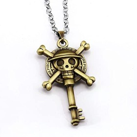 LACKINGONE Anime One Piece Style Cadeau Anniversaire Pendentif Collier Cosplay Jouets Bijoux Accessoires, Metal