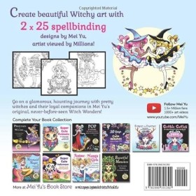 Witch Wonders: A Spellbinding Coloring Book: Relaxing Fantasy Coloring Book for Teens & Young Adults with Beautiful Coloring 