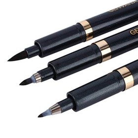 Jadeshay Stylos de calligraphie, 3 Pièces Feutre Calligraphie DÉcriture Stylos Stylo Pinceau à Calligraphie pour Calligraphi