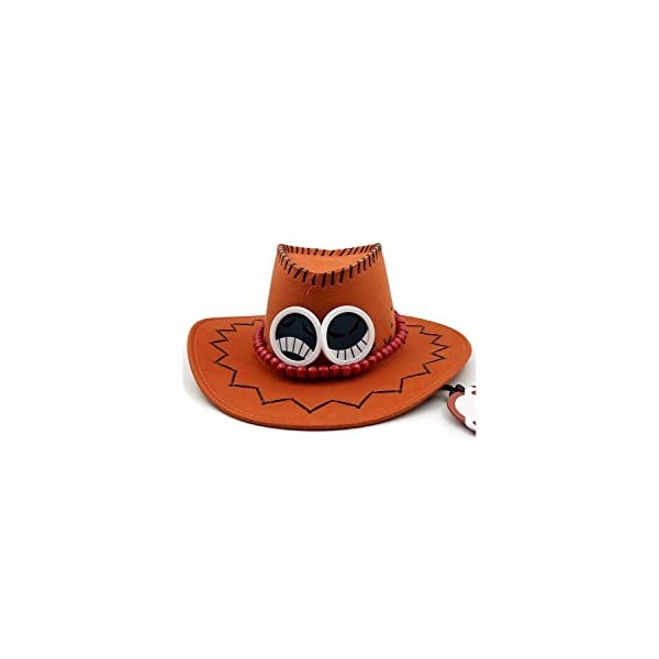 Seaehey Portgas D Ace Costume de cosplay Lot de 2 paires One Piece Cosplay Ace Kimono dété uniforme tenue Halloween carnaval