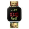 Disney Marvel Guardian of The Galaxy Groot Bracelet imprimé LED Montre GLX4001