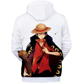 OLIPHEE 3D Sweater Homme avec Capuche Pull Occasionnel Hoodies XS,343 