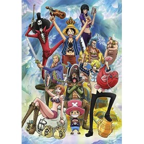 Clementoni - One Piece - Puzzle de 1000 Pièces - Jeu de Patience et de Réflexion - Format Portait - Image Net - Décoration - 