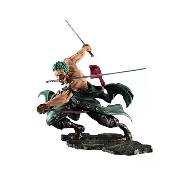 One Piece Anime Action Figure Modèle, Anime Héros Cartoon Model Statue PVC Jouets Mini Figurines pour Enfant Cadeau, Bureau O