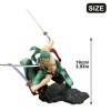 One Piece Anime Action Figure Modèle, Anime Héros Cartoon Model Statue PVC Jouets Mini Figurines pour Enfant Cadeau, Bureau O