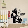 Stickers Muraux Une Pièce One Piece Pirates Luffy Cartoon Wall Art Autocollant Décoration De La Maison