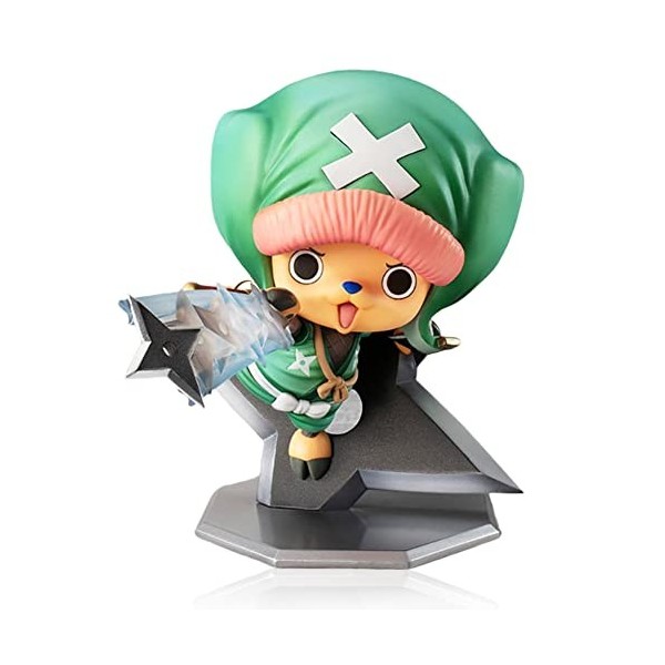 IFHDO One Piece Figure, 10 cm Anime PVC Tony Figure Tony Tony Chopper Figure Poupée Cadeau pour Enfants Tony Chopper Action F