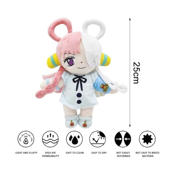 One Piece Poupées CBOSNF One Piece Peluches,One Piece Poupée en Peluche,25Cm Creeper Peluche Jouet,One Piece Peluche,Anime à