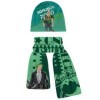 MayDee 2 Pièces Écharpe & Bonnet Roronoa Zoro Anime, Tricoté Ensemble Chaud pour Lautomne Et lhiver, Doux, Confortable Et A