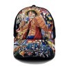 Casquette de Baseball One Piece Luffy Chapeau de Sport réglable Snapback Confortable