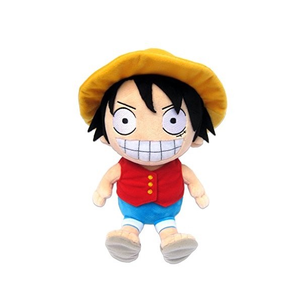 One Piece - Luffy - Peluche Figurine 25cm - Original & Licensed Manga Anime Luffy Peluche