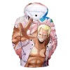One Piece Pull Capuche Imprimé 3D Anime Hoodie Sportswear Luffy Chopper Zoro Nami Sanji Tops,5697,XS1