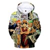 One Piece Pull Capuche Imprimé 3D Anime Hoodie Sportswear Luffy Chopper Zoro Nami Sanji Tops,5697,XS1
