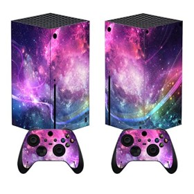 PlayVital Skin Autocollant Decal pour Xbox Séries X Console Manette,Habillages Vinyle Cover Sticker pour Xbox Séries X Consol