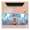 One Piece Tapis de Souris Gaming XXL, 900x400mm, Anime Mouse Pad - Surface spéciale améliore la Vitesse et la précision, 3mm 