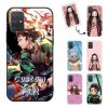 LYUBFDC Coque pour Samsung Galaxy A71 4G 6.7 Anime Demon Slayer Tanjirou Kamado Nezuko Zenitsu Inosuke Giyuu Shinobu Manga
