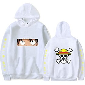 Symish One Piece Cosplay Hoodies Luffy Zoro Chopper Anime Sweatshirt à Capuche pour Adultes et Adolescents,06974ZQ,L3