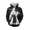 IWYKT Homme Sweatshirts Anime à Capuche 3D T-shirt à Capuche Dessin Animé, H, XL/XXL