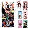 LYUBFDC Coque pour Samsung Galaxy S8 5.8 Anime Demon Slayer Tanjirou Kamado Nezuko Zenitsu Inosuke Giyuu Shinobu Manga Dess