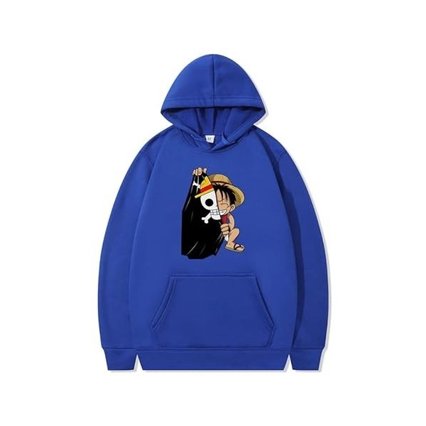 IWYKT Homme Sweatshirts Anime à Capuche 3D T-shirt à Capuche Dessin Animé, H, XL/XXL