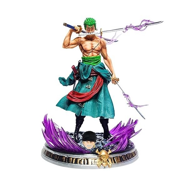 Rorronoa Zorro Cartoon Figurine, Onepieece Anime Figure Modèle PVC Action Statue Décoration de Collection Danime Jouets pour