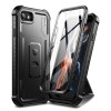 Dexnor pour Coque iPhone 7/8/SE 2020/SE 2022, [Protecteur décran intégré et Support] Etui de Protection Antichoc Robuste de 