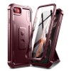Dexnor pour Coque iPhone 7/8/SE 2020/SE 2022, [Protecteur décran intégré et Support] Etui de Protection Antichoc Robuste de 