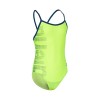 arena Fille Logo Kids Girl One piece, Soft Green-navy, FR : Taille unique Taille Fabricant 2-3 EU