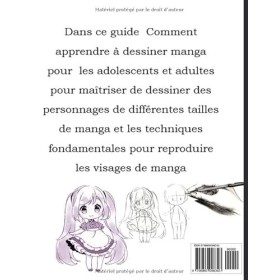 Apprendre à Dessiner Manga pour Débutants: apprendre à dessiner manga pour débutants : Apprenez à Dessiner de Personnages Man