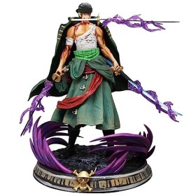 CBOSNF Anime Roronoa Zoro Figure,One-Piece Figurines, 21cm PVC Zorro Action Statue Jouet Statues Collectibles Ornements Table