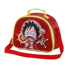 One Piece Luffy-Sac à Goûter 3D, Rouge