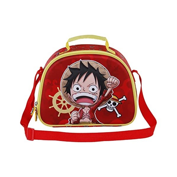 One Piece Luffy-Sac à Goûter 3D, Rouge