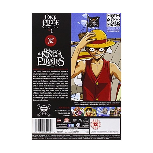 One Piece Collection 1 Episodes 1-26 [DVD] [Import]