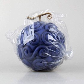 QTRT One Piece Fruit du Démon Luffy en Caoutchouc Brûler Main PVC Modèle Anime Statue Toy Collection Cadeaux Décorations Col