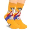 Roffatide anime Chaussettes One Piece crew lot de 2 paires chaussettes Luffy Roronoa zoro pour homme et femme
