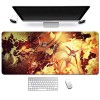 One Piece Tapis de Souris Gaming XXL, 900x400mm, Anime Mouse Pad - Surface spéciale améliore la Vitesse et la précision, 3mm 