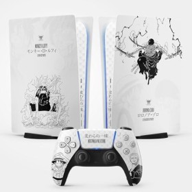 FFRAME - Sticker PS5 Gear 1 Style, Autocollant Playstation 5 Manga, Console et Manette, Edition Standard&Digitale, Skin play5