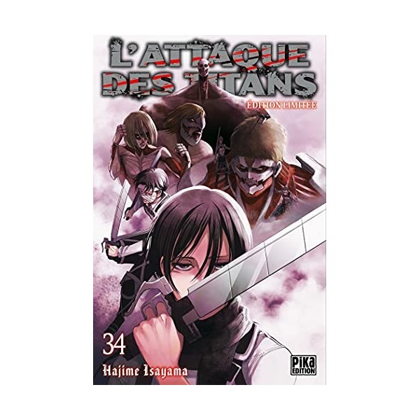 LAttaque des Titans T34 Edition limitée