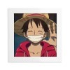wopin One Piece Diamond Painting - One Piece Anime Drawing - Cross-Stitch Art pour Enfants, Bricolage de décoration intérieur