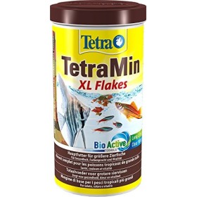 TETRA - TetraMin XL - Aliment Complet en Flocons - Pour Poissons dOrnement de Grande Taille - 1 Litre